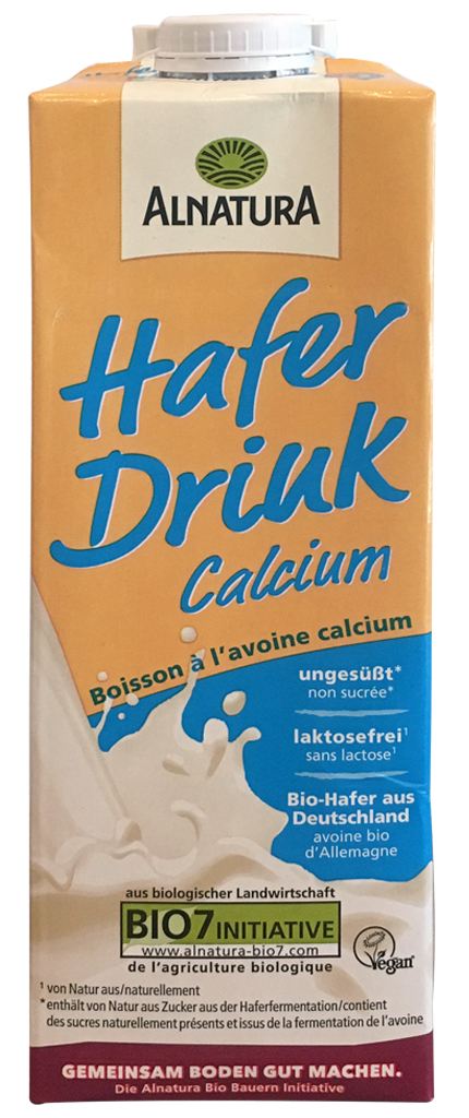 Alnatura Haferdrink Calcium ungesüßt