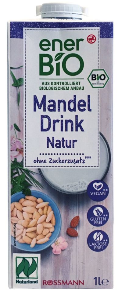 Rossmann enerBio Mandeldrink Natur ohne Zuckerzusatz
