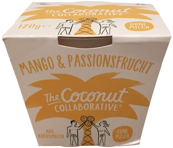 nfnf vegane Joghurtalternativen The Coconut Collaborative Mango und Passionsfrucht