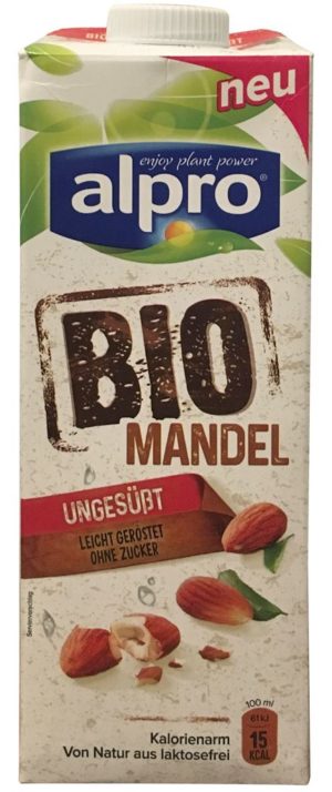 alpro Bio Mandel ungesüßt