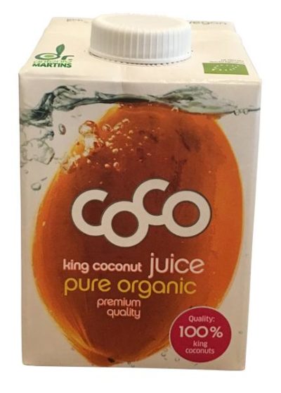 Dr Antonio Martins King Coconut Juice pure organic premium