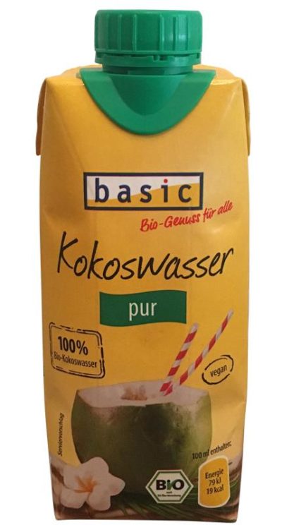 basic Kokoswasser pur