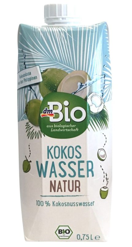 dmBio Kokoswasser Natur 0,75 l