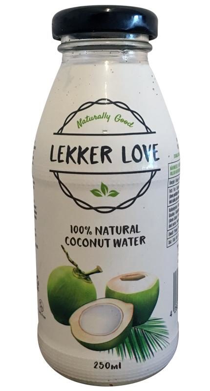 Lekker Love 100% Natural Coconut Water