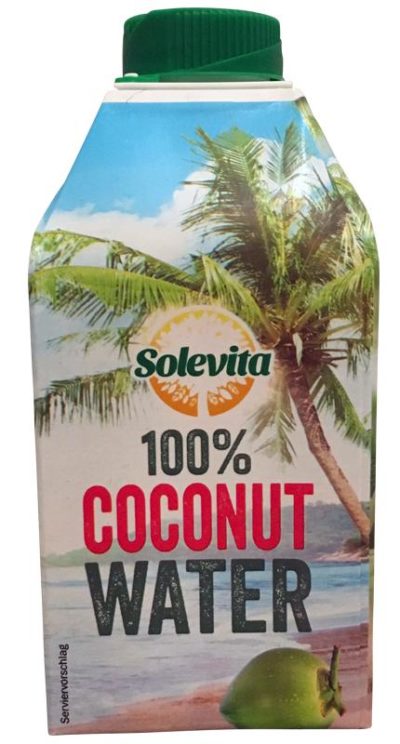 Solevita 100% Coconut Water (Lidl)