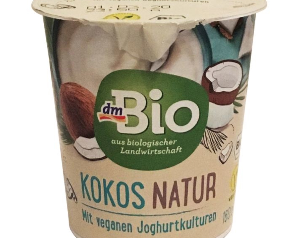 dmBio Kokos Natur und Cashew Natur - haltbare vegane Joghurts
