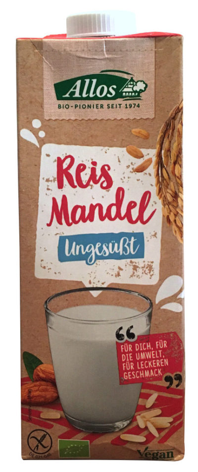 Allos Reis-Mandel ungesüßt