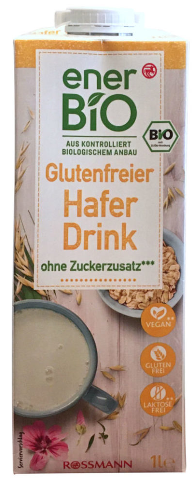 enerBio Glutenfreier Haferdrink (Rossmann)