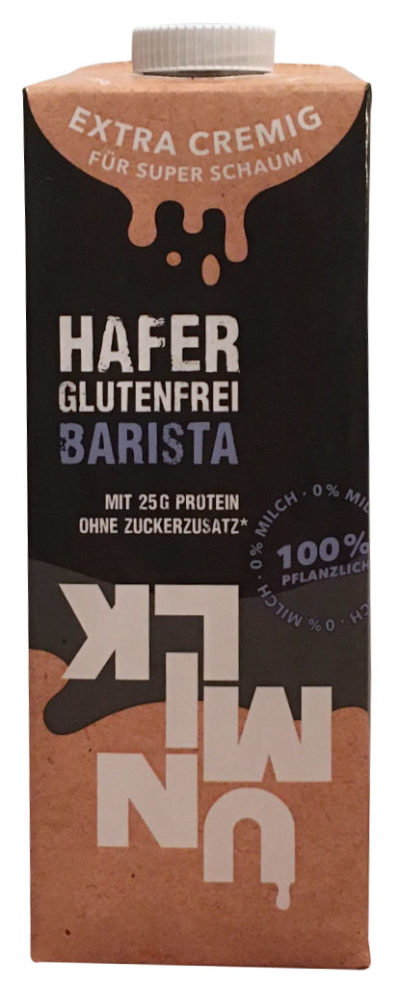 UNMILK Hafer glutenfrei Barista - NichtFisch // NichtFleisch