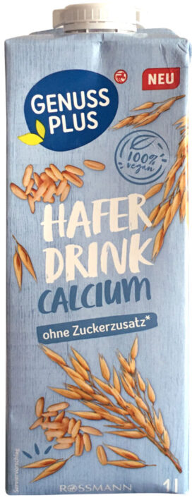 Genuss Plus Hafer Calcium (Rossmann) - NichtFisch // NichtFleisch