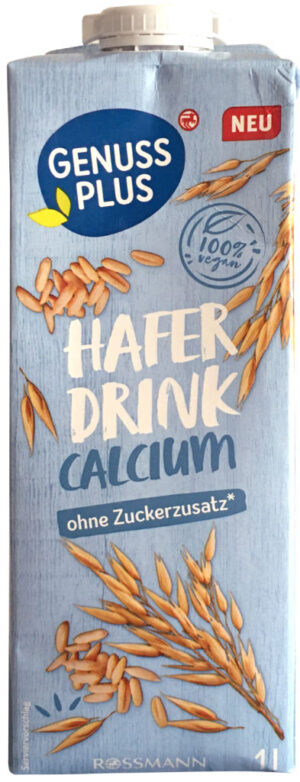 Genuss Plus Haferdrink Calcium (Rossmann)