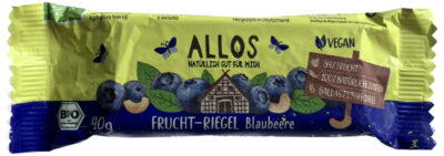 Allos Fruchtriegel Blaubeere