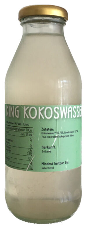 Süß & Clever King Kokoswasser