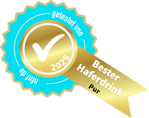 Siegel Bester Haferdrink 2025 Pur