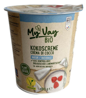 Aldi My Vay Bio Kokoscreme