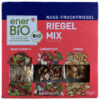 enerBio Nuss-Fruchtriegel Riegel-Mix Sesam Cranberry - Cashew Kirsch - Erdnuss Verpackung
